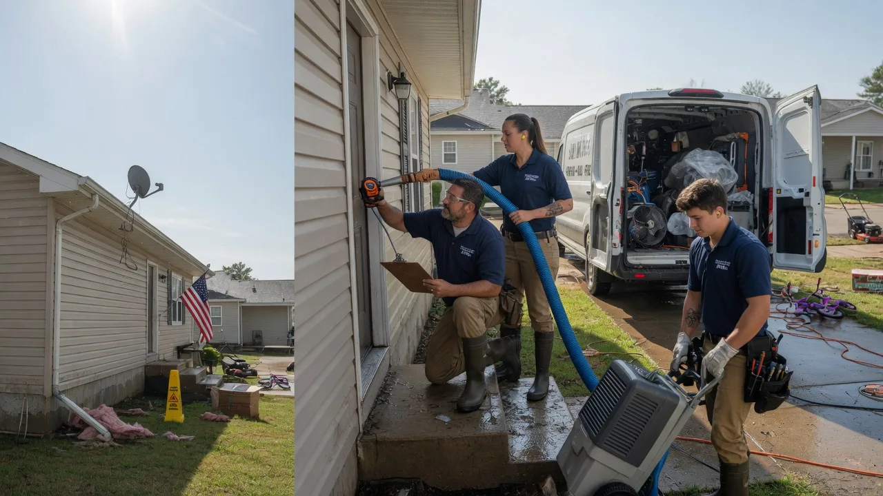 Ceiling Water Damage Restoration in Hallock, MN near me